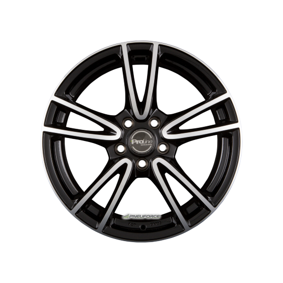 PROLINE - CX300 BLACK POLISHED 6,5X16 LK:5/112 ET:38 ML:66,5